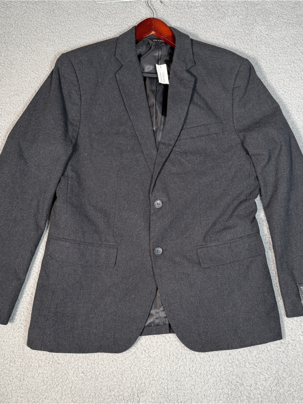 Banana Republic Men's Dark Charcoal Blazer